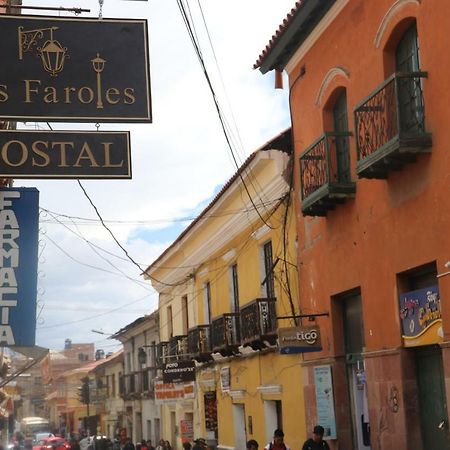 Los Faroles Hostal Potosi Bagian luar foto